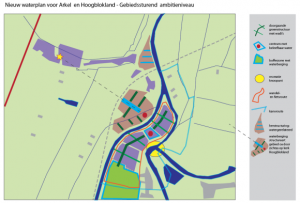 Kaart van Arkel: het gebiedssturend niveau