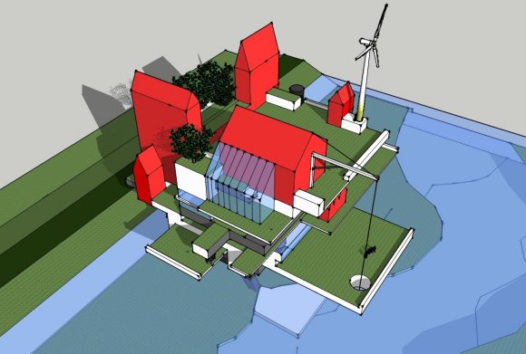 plantekening van Eco-Kasteel-Arkel