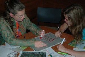 schetsen op papier