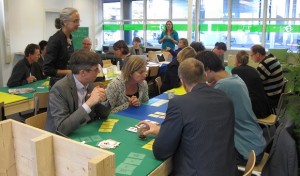 foto van de impressie van de eerste workshop