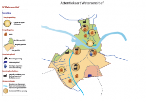attentiekaart watersensitief Nijmegen