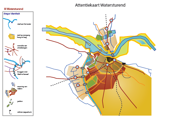attentiekaart watersturend Nijmegen