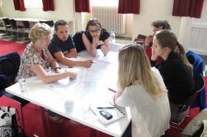 impressie van een workshop in Gent