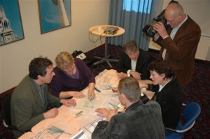 opname van de schetsen