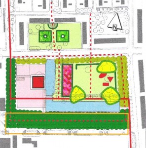 ontwerptekening van model 1