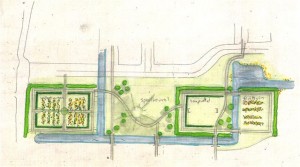 tekening van het ontwerp model B