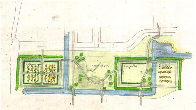 tekening van het ontwerp model B