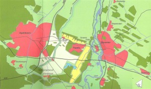 tekening regionale landschapsvisie