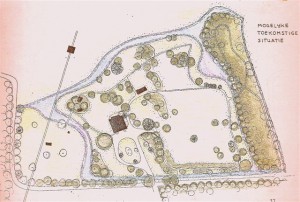 tekening van het renovatieplan