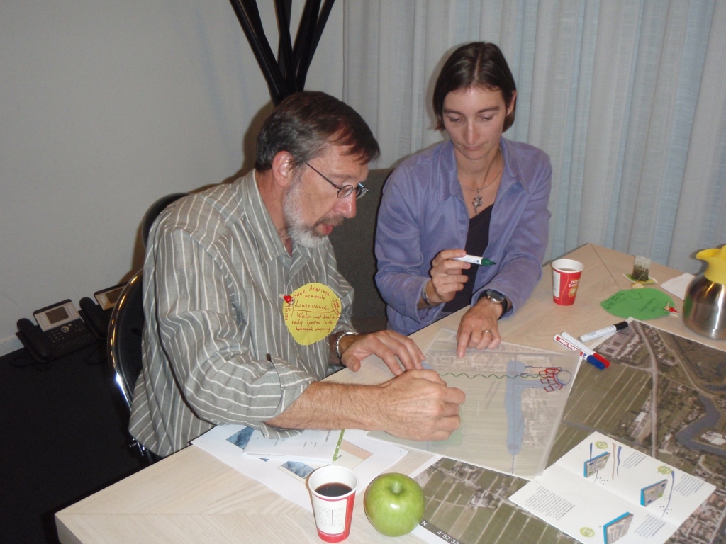 schetsen in een workshop
