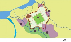 ontwerp voor stadshagen
