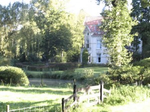 landhuis met park