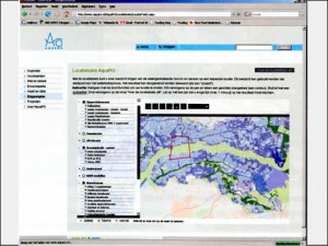 printscreen van waterontwerp