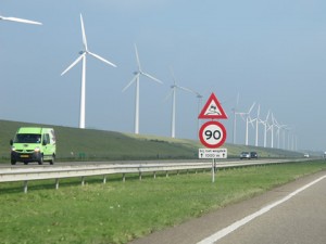 windmolens bij ketelmeer