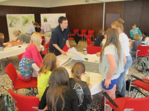 Workshop met middelbare school leerlingen