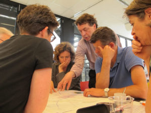 Begeleiding van een workshop